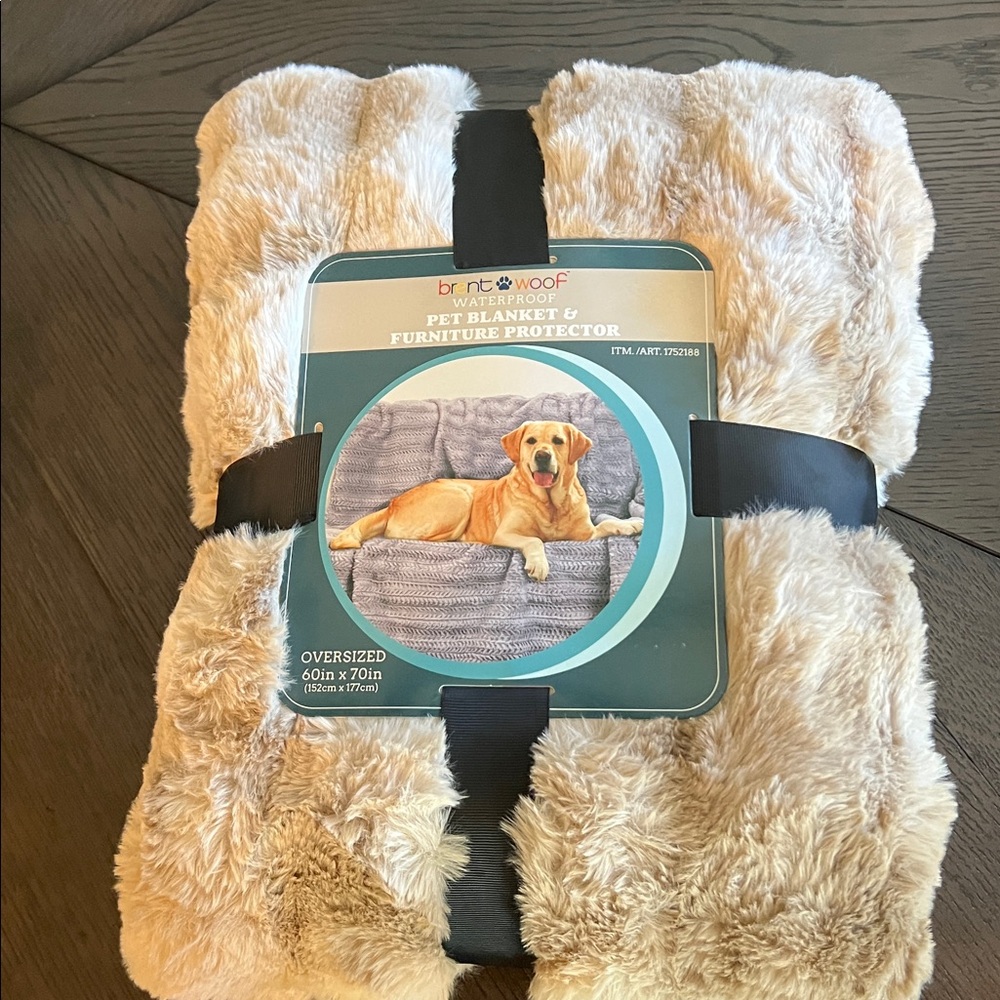 Tan Pet Blanket & Furniture Protector